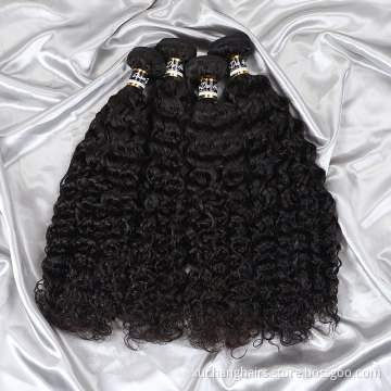 Popular Cheap Water Wave Human Hair Bundles Vendors 10a Unprocessed Virgin Raw Indian Remy Hair Bundles